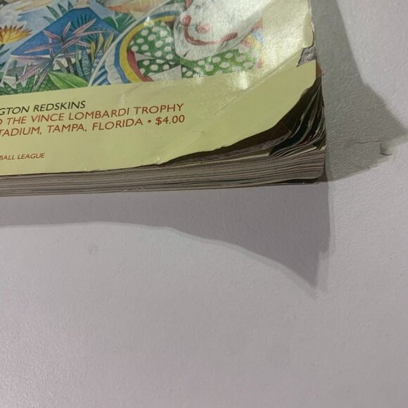 NFL Super Bowl XVIII 1984 Program - Picture 4 of 4